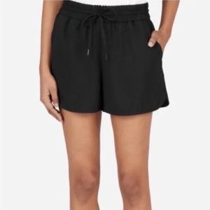 Everlane Japanese GoWeave Track Short, black, xs